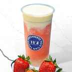 Best Strawberry Smoothie w. Cheese Cream Topping in West Covina, CA